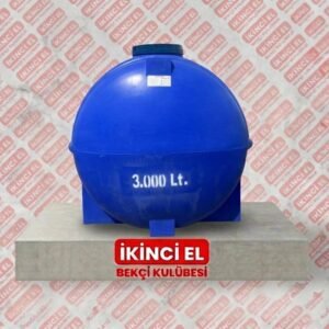 3.000 LİTRE YATAY MAVİ SU DEPOSU
